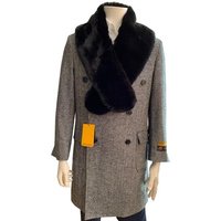 Manteau d'hiver Manhattan Herringbone pour hommes — Veste d'hiver Hommes