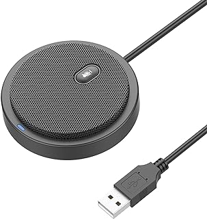USB Conference Microphone 360° Omnidirectional Condenser Mic — Usb Microphone