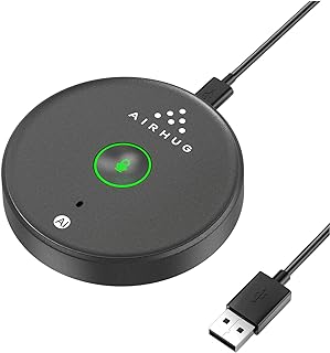 Microphone USB avec bouton muet et réduction de bruit AI pour bureau — Micro USB