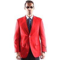 Big And Tall Men's Blazer with Brass Buttons