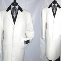 Chesterfield Wool & Cashmere Full Length Suit with Velvet Collar