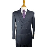 Navy Pins Men's Suit — Mens Suits & Blazers