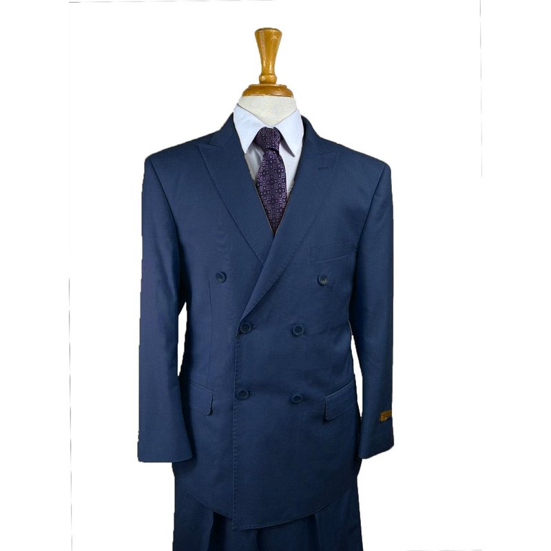 Costume Homme Uni Marine par AlbertoNardoniStore