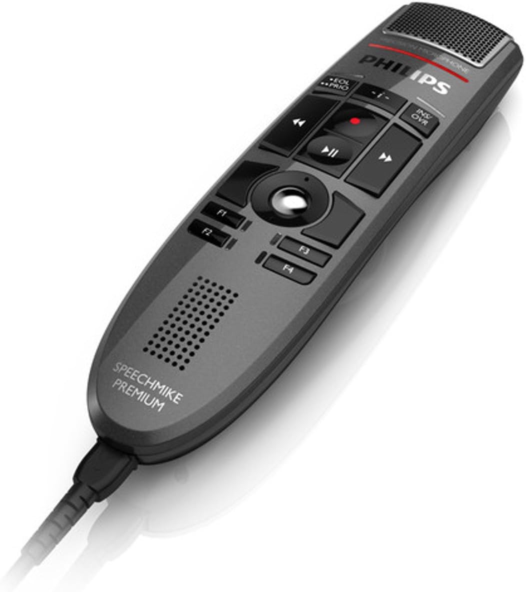 Microphone de dictée USB Philips LFH3500 SpeechMike Premium — Micro USB