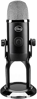 Microphone USB Blue Yeti X Professionnel avec Mètre Haute Résolution — Micro USB