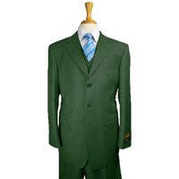 Costume coupe classique avec pantalon plissé - Coupe athlétique - Coupe Executive — Costumes et vestons pour hommes