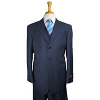 Costume coupe classique avec pantalon plissé - Coupe athlétique - Coupe Executive — Costumes et vestons pour hommes