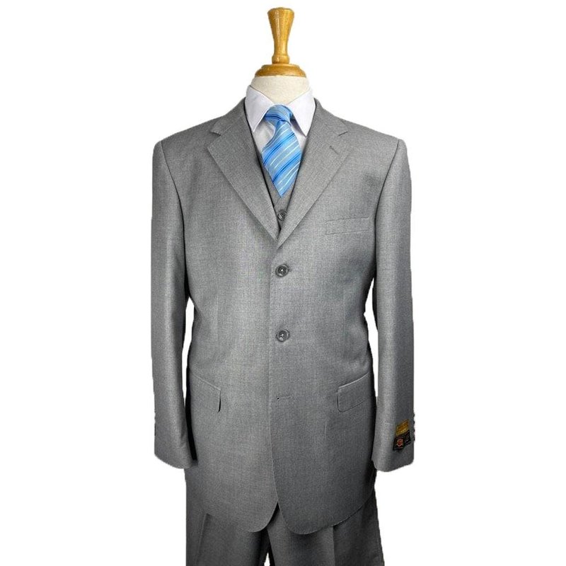 Costume coupe classique avec pantalon plissé - Coupe athlétique - Coupe Executive