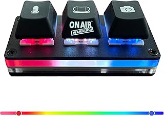 Microphone USB avec bouton muet et indicateur LED