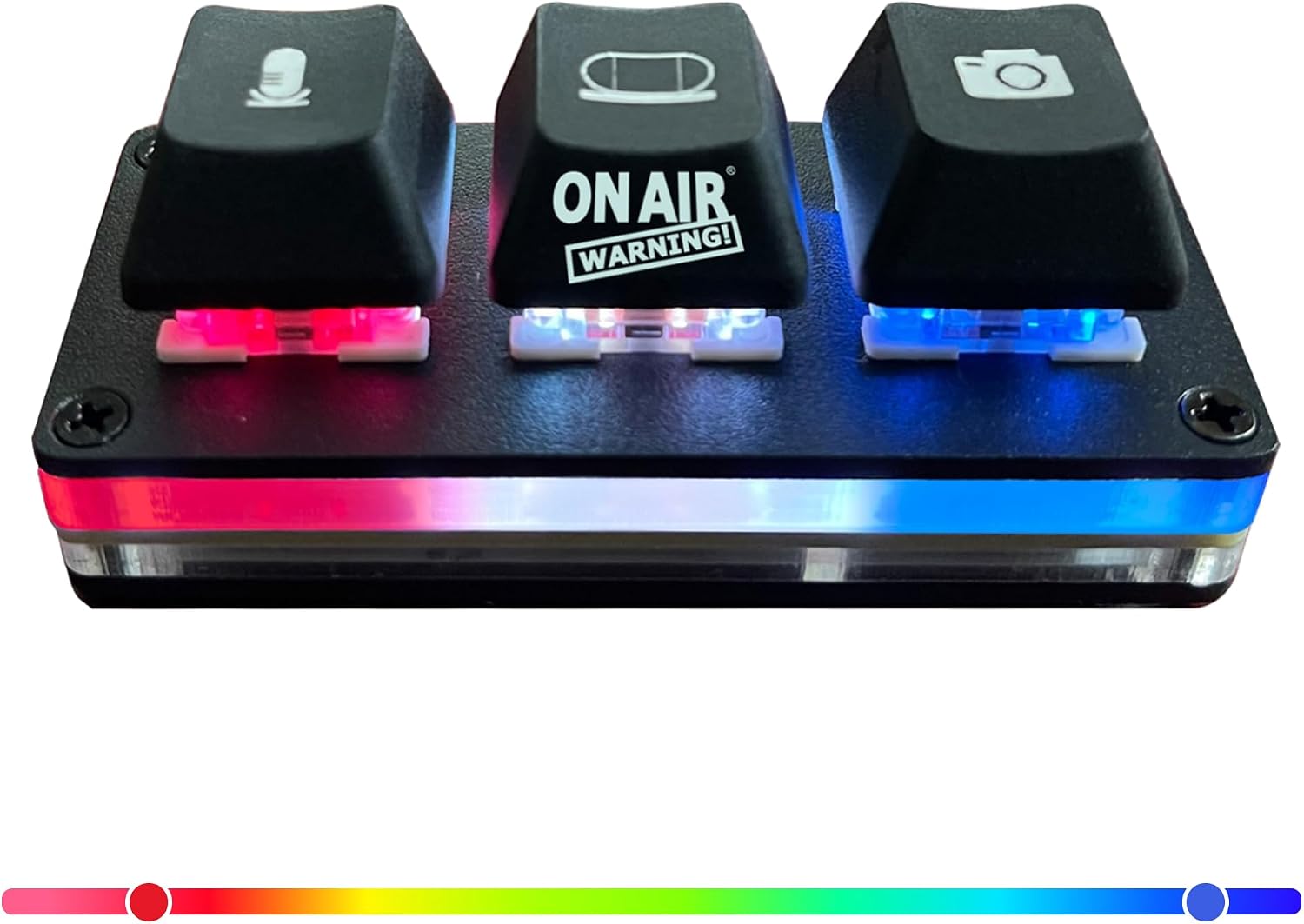 Microphone USB avec bouton muet et indicateur LED — Micro USB