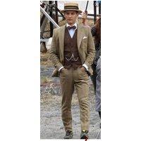 Veste de costume camel pour homme par AlbertoNardoniStore