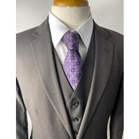Alberto Nardoni Costume en Laine à Carreaux pour Hommes