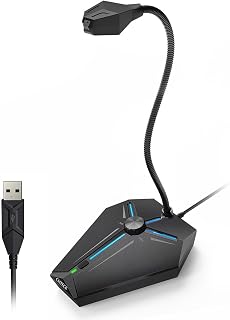 CMTECK USB Microphone for Computer, Omnidirectional Condenser Mic — Usb Microphone