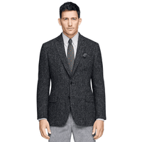 Tweed Sportscoat in Black - Tweed Blazer