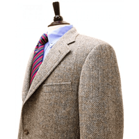 Tweed Sportscoat - Off White Blazer — Mens Suits & Blazers