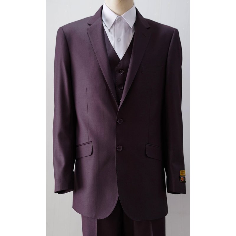 Costume de bal ajusté - Prune sur mesure — Costumes et vestons pour hommes