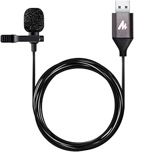 MAONO USB Lavalier Microphone AU-UL10 for PC, Mac, and Laptop — Usb Microphone