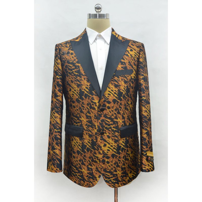 Mens Snakeskin Blazer