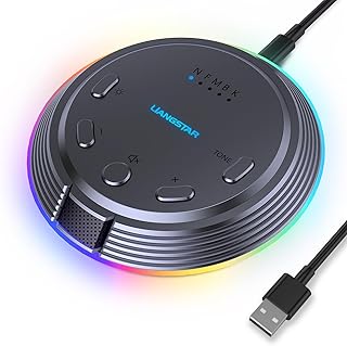 LIANGSTAR Gaming USB Microphone with Voice Change and Mute Button — Usb Microphone
