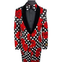 Tuxedo Floral pour Hommes - Vienna Polka Dot — Costumes et vestons pour hommes