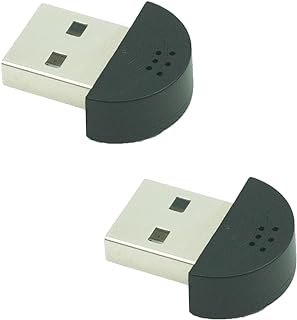 LANDIBO Mini USB Microphone for Mac - Plug and Play, Driver-Free
