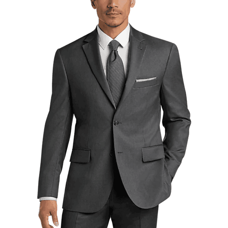 Costume en Laine-02 Ajustement Moderne pour Hommes