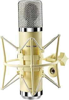 SUUNTOK XLR Condenser Microphone with 34mm Diaphragm for Studio Use — Usb Microphone