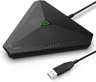 Microphone de bureau USB CMTECK CM001 avec bouton muet — Micro USB