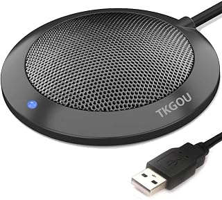 Conference USB Microphone, Omnidirectional Condenser Mic for PC