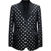 Men's Wedding Tuxedo with Slim Fit and Satin Peak Lapel — Mens Suits & Blazers