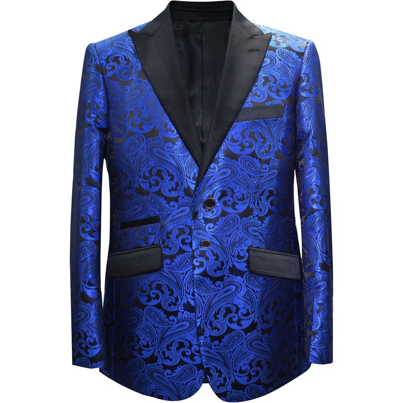 Tuxedo de Mariage pour Homme avec Revers en Satin
