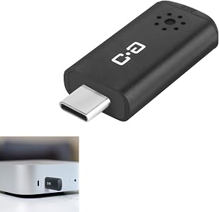 USB C Mini Microphone for Mac mini M4/M4 Pro & MacBook - Portable Design — Usb Microphone
