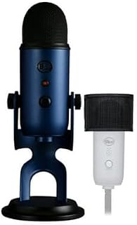 Blue Yeti USB Microphone with Knox Pop Filter - Midnight Bundle — Usb Microphone