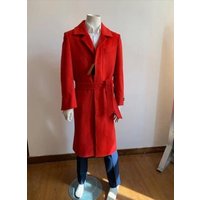 AlbertoNardoniStoreTrench-coat rouge pour homme — Veste d'hiver Hommes