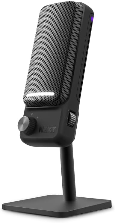 NZXT Capsule Elite Wired USB Microphone - Black - Cardioid — Usb Microphone