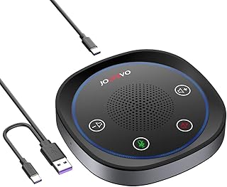 Haut-parleur USB JOUNIVO avec microphone omnidirectionnel