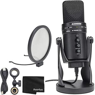 Microphone à condensateur USB Samson G-Track Pro 24 bits - Ensemble