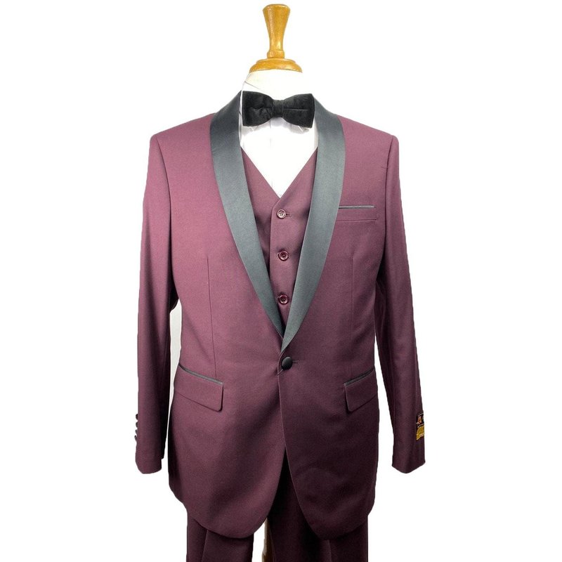 Tuxedo Rouge pour Hommes — Costumes et vestons pour hommes