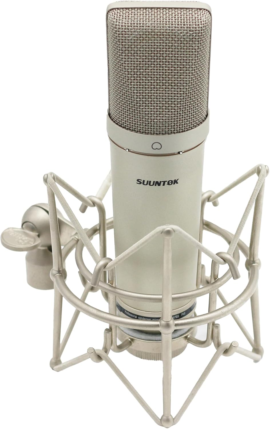 Microphone XLR SUUNTOK Professionnel à Condensateur pour Enregistrement Studio — Micro USB