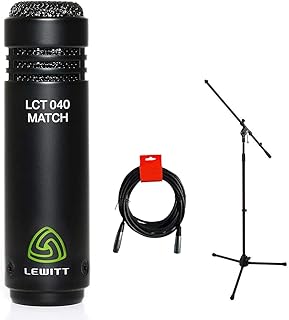 Lewitt LCT 040 Match Small Diaphragm Instrument Microphone Bundle