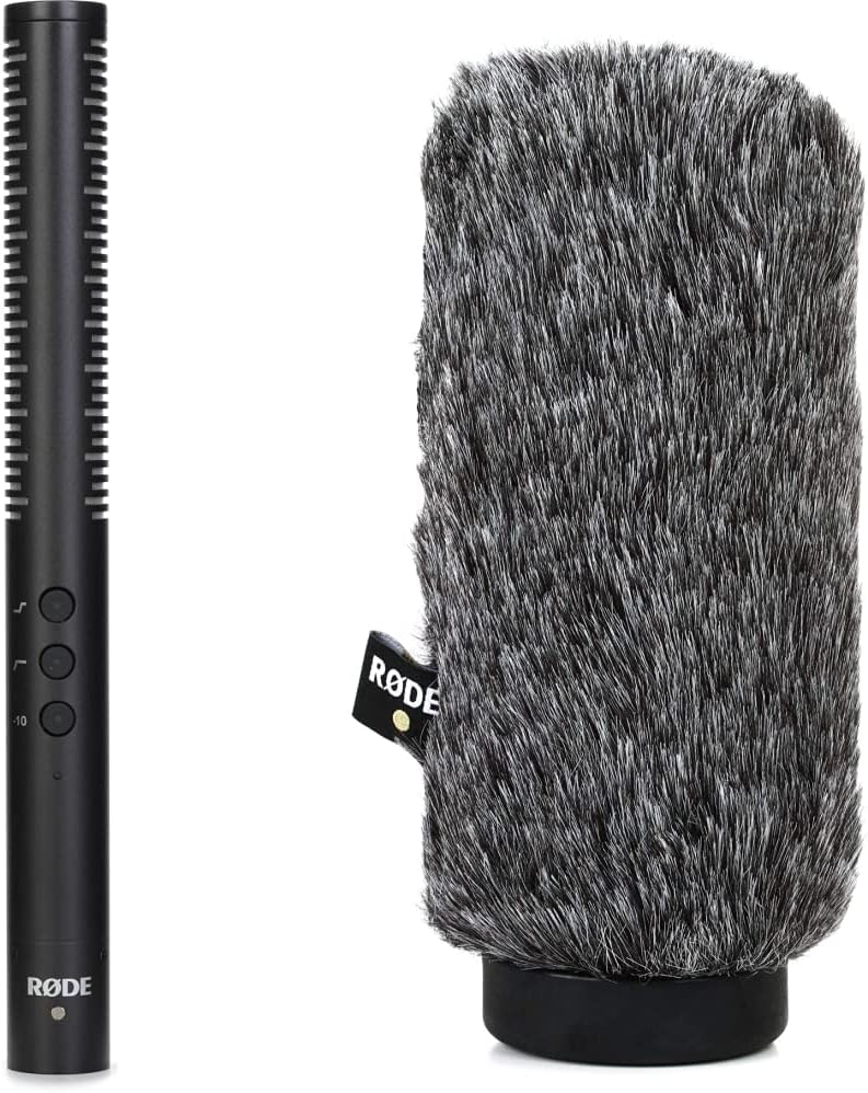 Microphone canon Rode NTG4 à condensateur supercardioïde — Micro USB