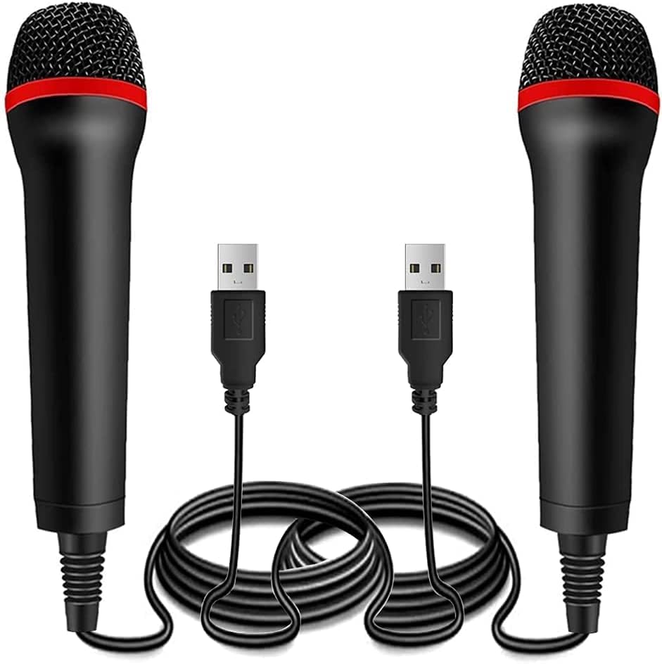 Microphone USB filaire 2Pack de 13 pieds pour consoles de jeu et PC — Micro USB