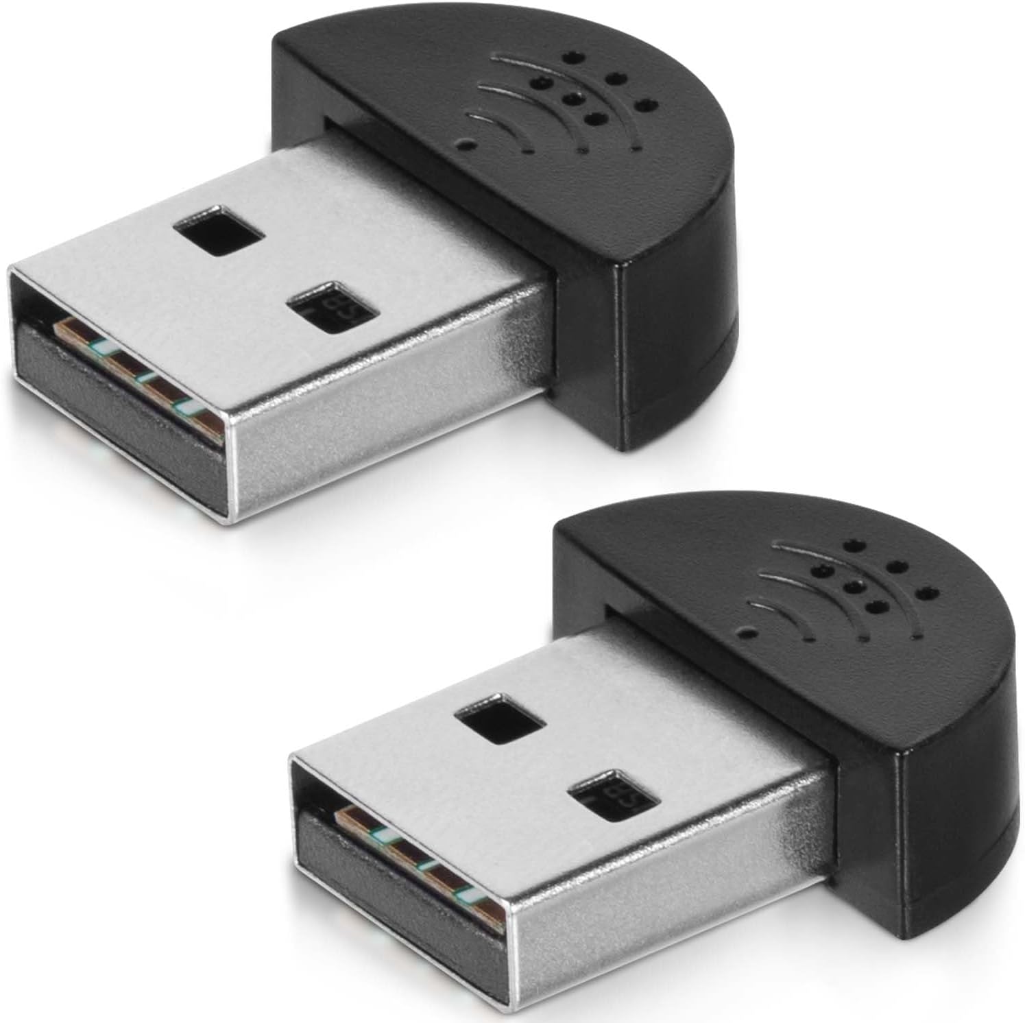 igoolee 2 Pcs Microphone Mini USB 2.0 pour ordinateurs portables et PC — Micro USB