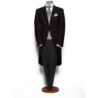 Men's Wedding Stylish Coat with Satin Peak Lapel — Fashion Accessories