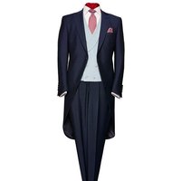 AlbertoNardoniStore Men's Double Breasted Wedding Coat — Fashion Accessories