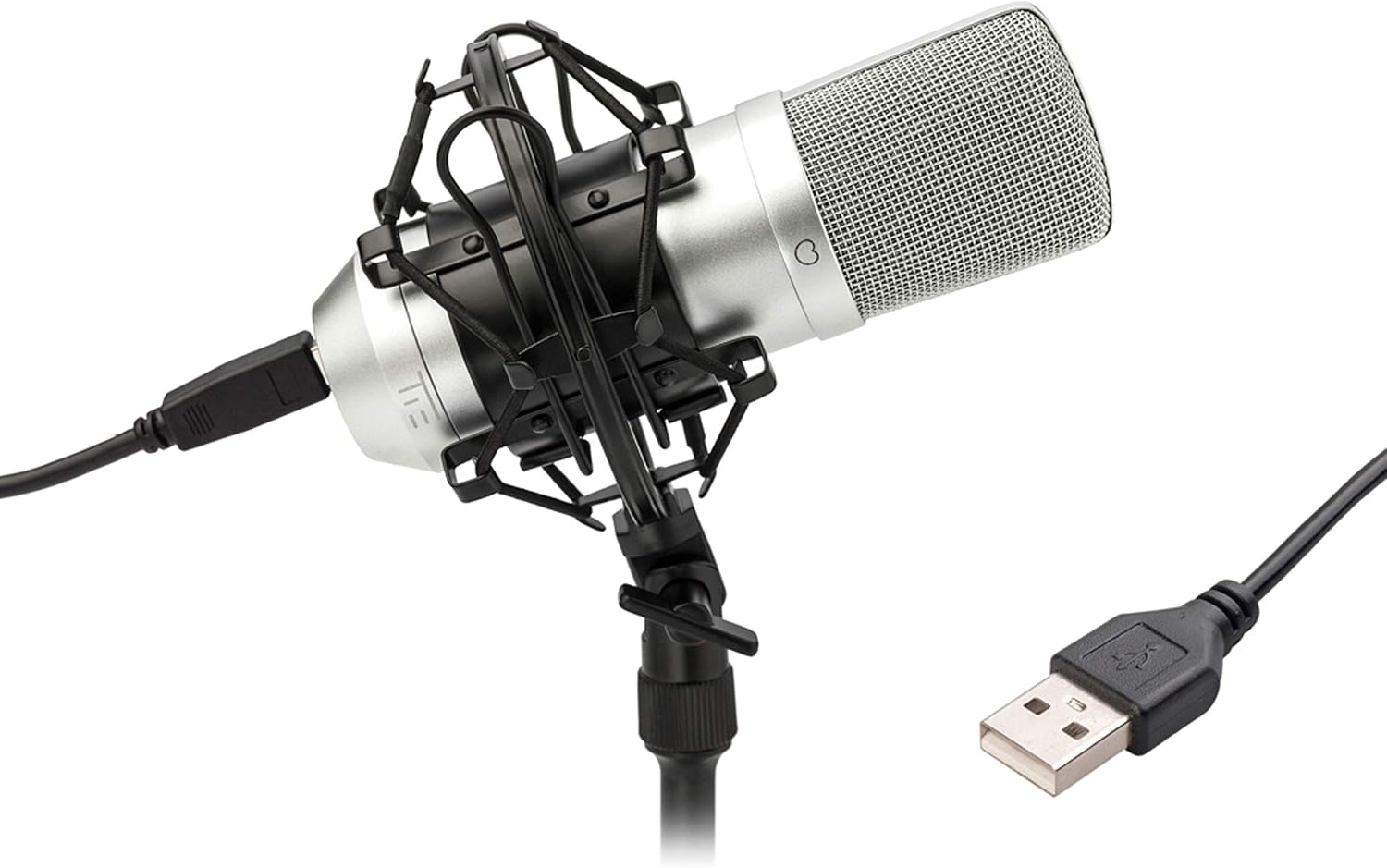 Microphone USB TIE Studio - Argent — Micro USB