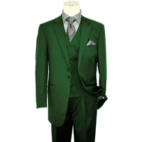 Olive Green Dallas Double Breasted Suit — Fashion Accessories