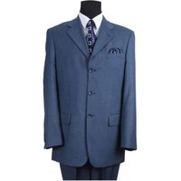 Homme Cobalt Bleu Plein Longueur — Costumes et vestons pour hommes