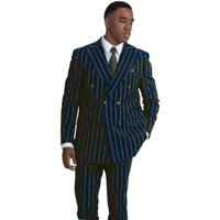Alberto Nardoni Men's Italian Double Breasted Suit — Mens Suits & Blazers