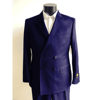 Alberto Nardoni Store Men's Italian Double Breasted Suit